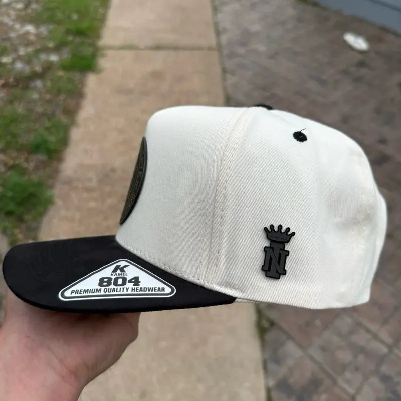 Nuevo Imperio Faith Snapback Hat Premium Hispanic Streetwear Cap for Men Adjustable Fit Bold Design Faith-Based Fashion