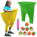 Granny Pants Yard Game Set,Oversize Granny Pants,Children'S Indoor Games,Parent-Child Game Set,Adult Outdoor, Giant Pants, with Bouncy Ball and Pump, Large Outdoor Day Family Fun Party Toss Game Excellent Gift for Children