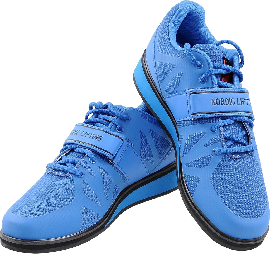MEGIN Deadlift Shoes – Elevated Heel Gym Footwear for Powerlifting, Weightlifting & Strength Training – Non-Slip Sole Lifting Shoes for Men